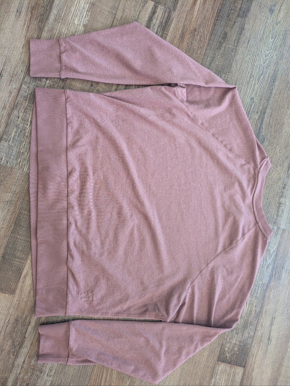 Vuori Long Sleeve Halo Crew Pullover Pink Sz S - Picture 3 of 14
